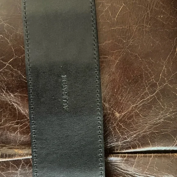 Ralph Lauren Brass Stag Head Alligator Belt - Picture 12 of 12